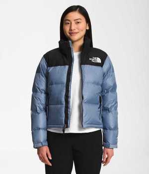 The North Face 1996 Retro Nuptse Dunjakke Dame Blå | OSLO GURVEQ