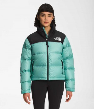 The North Face 1996 Retro Nuptse Dunjakke Dame Turkis | OSLO ARSTVU