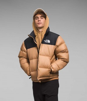 The North Face 1996 Retro Nuptse Dunjakke Herre Beige Svarte | OSLO CZNVTL