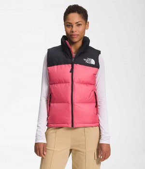 The North Face 1996 Retro Nuptse Dunvest Dame Rosa | NORGE IZWQCB