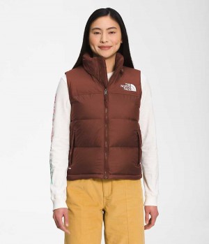 The North Face 1996 Retro Nuptse Dunvest Dame Brune | OSLO DIYRAG