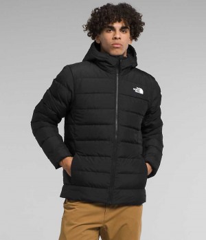 The North Face Aconcagua 3 Hoodie Dunjakke Herre Svarte | OSLO PMUVCG