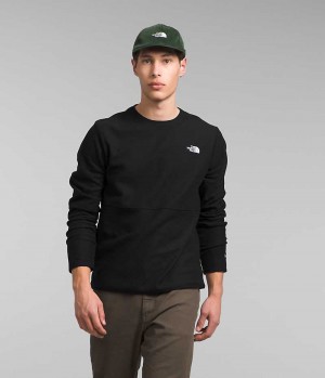 The North Face Alpine Polartec® 100 Crew Pullover Herre Svarte | OSLO MWOGVJ