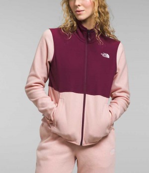 The North Face Alpine Polartec® 100 Fleecejakker Dame Rosa | NORGE SBNPGO