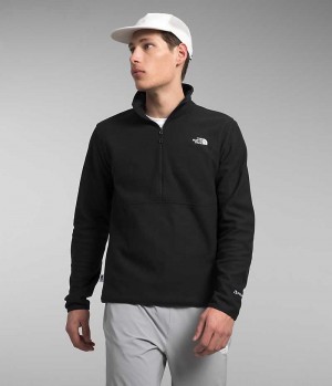 The North Face Alpine Polartec® 100 ½-Zip Pullover Herre Svarte | NORGE YPASGD