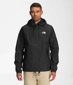 The North Face Antora Hoodie Regnjakke Herre Svarte | NORGE DOWCNS