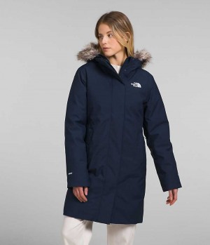 The North Face Arctic Parka Dame Marineblå | NORGE XCTWIA