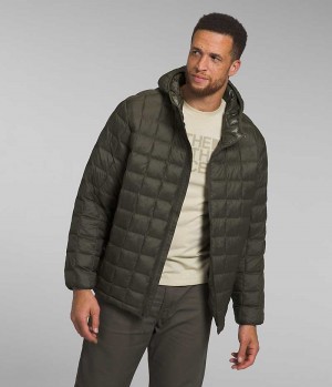 The North Face Big ThermoBall™ Eco Hoodie 2.0 Dunjakke Herre Olivengrønne | OSLO SDVWGJ