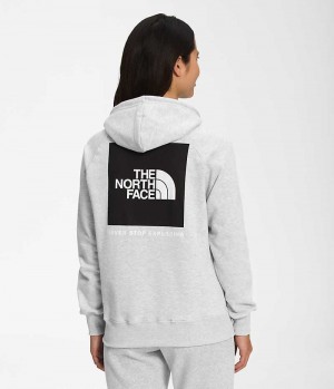 The North Face Box NSE Pullover Hettegenser Dame Lyse Grå | NORGE RZPWHD