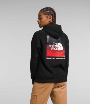 The North Face Box NSE Pullover Hettegenser Dame Svarte | NORGE KYVXCU