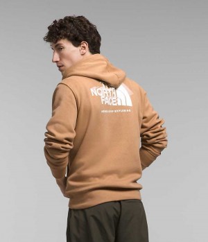 The North Face Box NSE Pullover Hettegenser Herre Khaki | NORGE GPEWXL