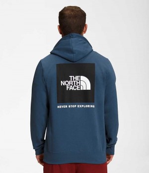 The North Face Box NSE Pullover Hettegenser Herre Blå | OSLO WPMDCU