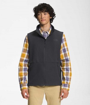 The North Face Camden Soft Shell Vest Herre Svarte | NORGE IDXYBC