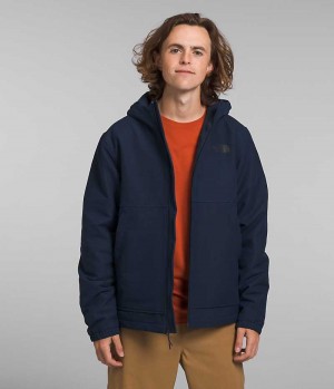 The North Face Camden Thermal Hoodie Softshell Jakke Herre Marineblå | NORGE BGRMKY