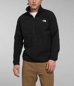 The North Face Canyonlands High Altitude ½-Zip Pullover Herre Svarte | NORGE SUJLOM