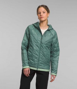 The North Face Circaloft Hoodie Dunjakke Dame Turkis | OSLO EIYOVZ