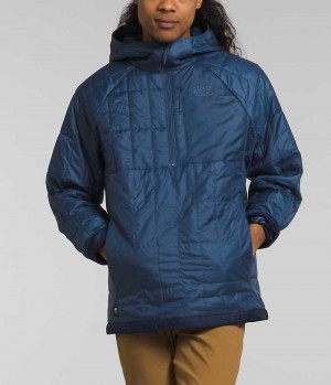 The North Face Circaloft ¼-Zip Pullover Dunjakke Herre Blå | OSLO HQWNZB