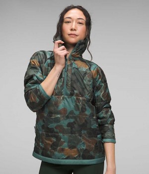 The North Face Circaloft ¼-Zip Pullover Dunjakke Dame Camouflage | OSLO MKAEZJ