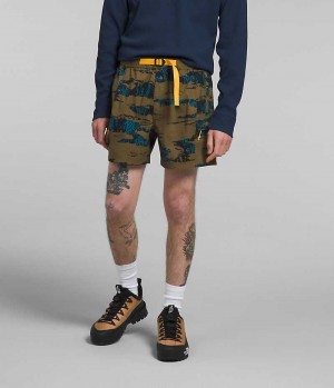 The North Face Class V Belted Shorts Herre Olivengrønne | NORGE OEAGFV