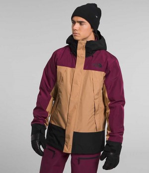 The North Face Clement Triclimate® Isolerte Jakker Herre Beige Fuchsia | OSLO APYDUW