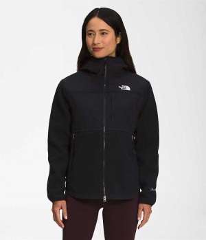 The North Face Denali Hoodie Fleecejakker Dame Svarte | OSLO XREUYZ