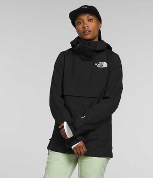 The North Face Driftview Anorak Isolerte Jakker Dame Svarte | OSLO HFXESO