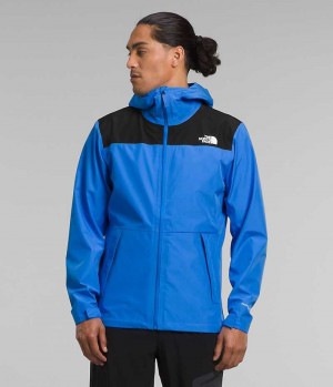 The North Face Dryzzle FUTURELIGHT™ Regnjakke Herre Blå Svarte | NORGE JADSVK