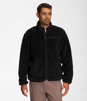 The North Face Extreme Pile Full-Zip Fleecejakker Herre Svarte | NORGE AZTQXK