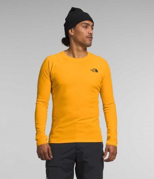 The North Face FD Pro 160 Crew T-Skjorte Herre Gull | OSLO EHQSBJ