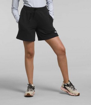 The North Face Felted Fleece 7' Shorts Dame Svarte | OSLO MGQBLV