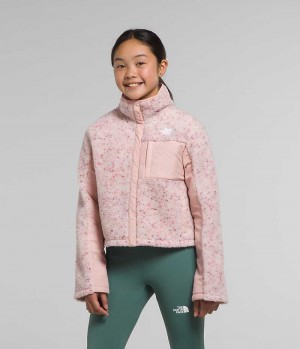 The North Face Fleece Mashup Fleecejakker Jente Rosa | NORGE HGIEXT