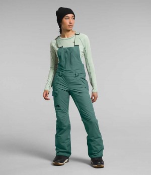 The North Face Freedom Insulated Bib Bukser Dame Grønn | OSLO WAVLUI