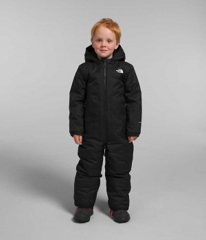 The North Face Freedom Snow Suit Dunjakke Gutt Svarte | OSLO ZSXROF