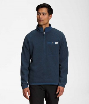 The North Face Gordon Lyons ¼-Zip Pullover Herre Blå | OSLO PFNGUZ