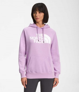 The North Face Half Dome Pullover Hettegenser Dame Lavendel | OSLO ISJXZN