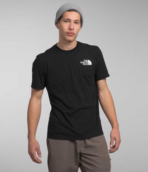 The North Face Kort Sleeve Box NSE T-Skjorte Herre Svarte | OSLO NEOIUY