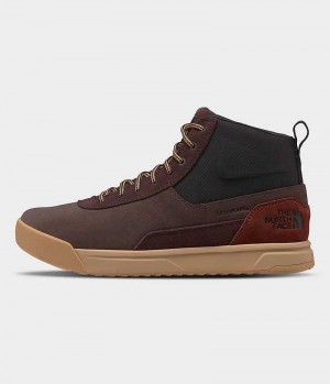 The North Face Larimer Mid Vanntette Vinterstøvler Herre Brune Svarte | NORGE VGDTYX