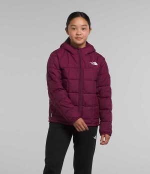 The North Face Lhotse Dunjakke Jente Burgunder | NORGE FNCOMZ