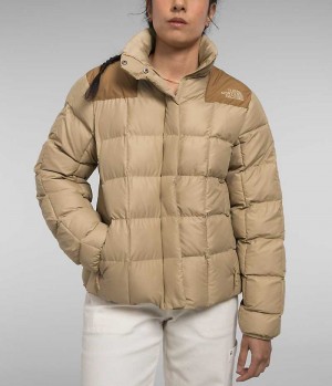 The North Face Lhotse Reversible Dunjakke Dame Khaki | OSLO ENOPSR