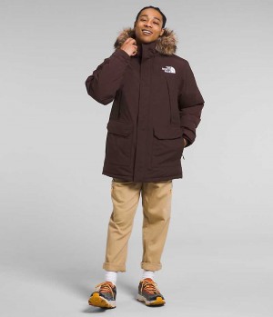 The North Face McMurdo Parka Herre Burgunder | NORGE KASWDY