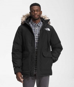 The North Face McMurdo Parka Herre Svarte | NORGE RSUPIZ