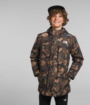 The North Face North Triclimate® Dunjakke Gutt Camouflage | NORGE HWLCVF