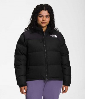 The North Face Plus 1996 Retro Nuptse Dunjakke Dame Svarte | OSLO NQLIFP