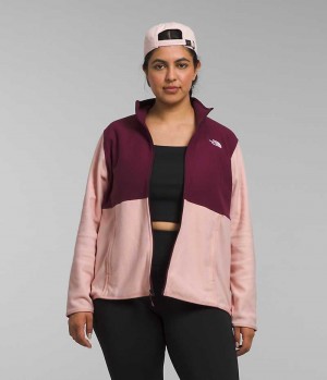 The North Face Plus Alpine Polartec® 100 Fleecejakker Dame Rosa | OSLO RCAYMD