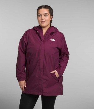 The North Face Plus Antora Parka Dame Fuchsia | NORGE GCOPNA