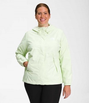 The North Face Plus Antora Regnjakke Dame Mint | OSLO YTGFCQ