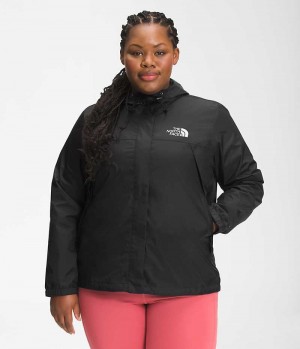 The North Face Plus Antora Regnjakke Dame Svarte | NORGE KEZDVT