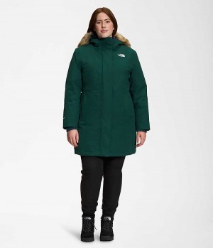 The North Face Plus Arctic Parka Dame Grønn | OSLO PVYKTX