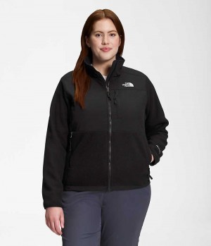 The North Face Plus Denali Fleecejakker Dame Svarte | OSLO CJGDSX