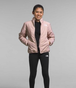 The North Face Reversible Mossbud Fleecejakker Jente Rosa | NORGE FTOIAK